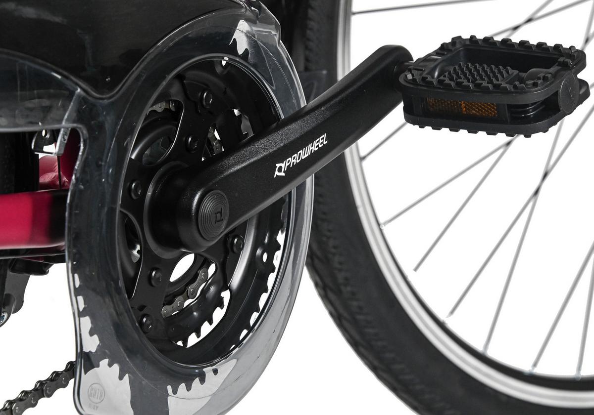 Trekkingrad Damen 28 Zoll - Rot, Basics, Metall (25/140/60cm)