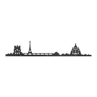 DEKORACE NA ZEĎ SKYLINE - černá, Konvenční, kov (55/10cm) - Modern Living