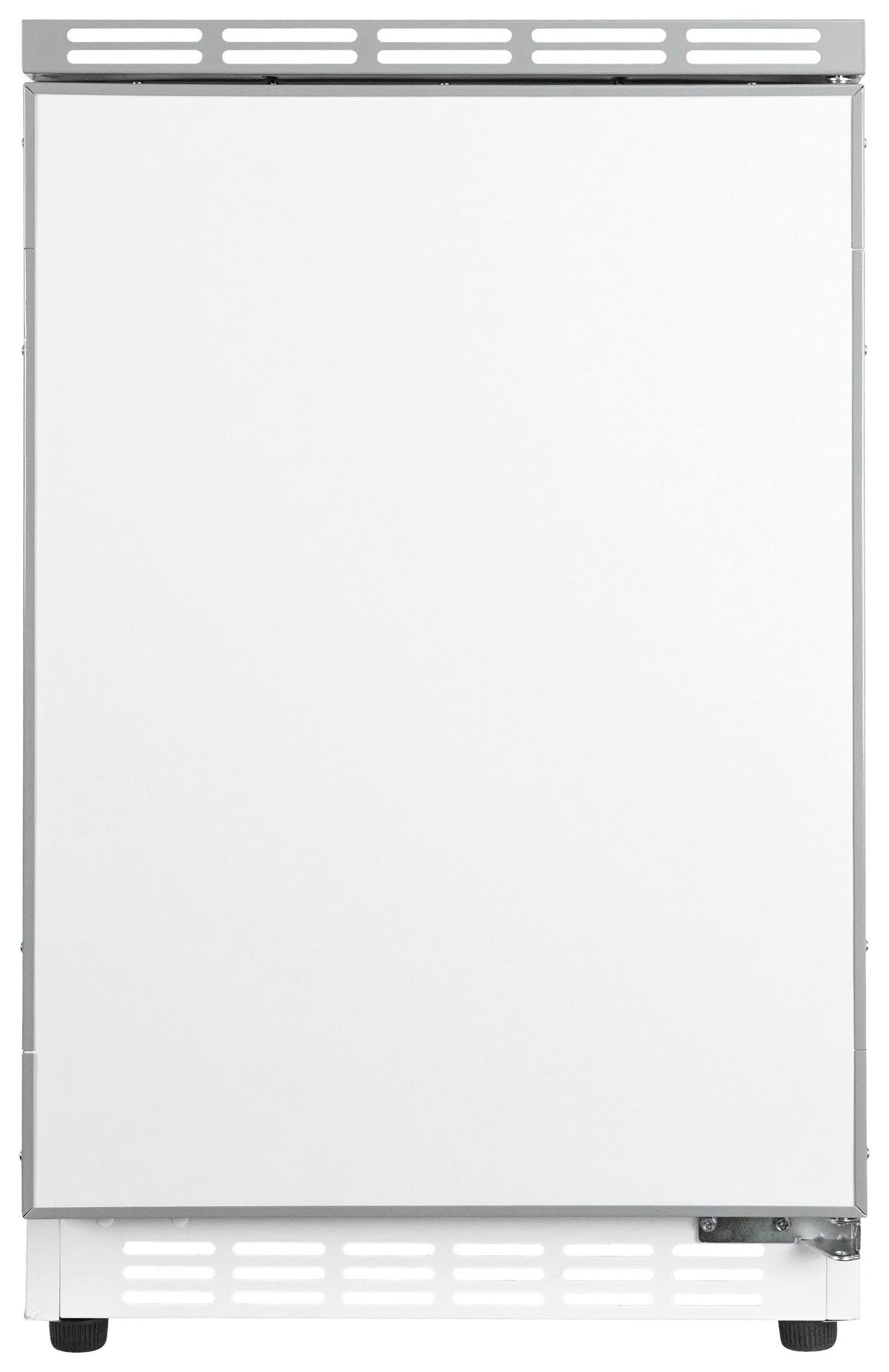 Kühlschrank Respekta Ilian Weiß B: 49,5 cm - Weiß, Basics, Glas/Metall (49,5/81,5/55cm) - Respekta