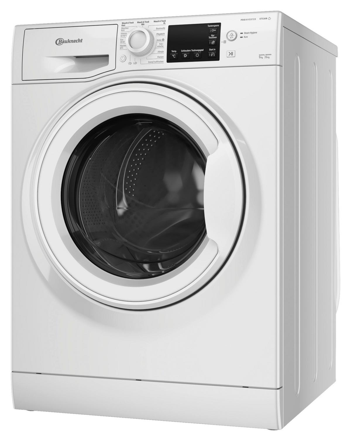 Waschtrockner Watk Pure 96 43 N - Weiß, Trend (59,5/85/54cm) - Bauknecht