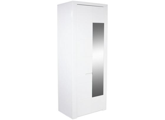 Šatníková Skriňa Bree - biela, Moderný, kompozitné drevo (85/203/38cm) Šatníková Skriňa Bree - biela, Moderný, kompozitné drevo (85/203/38cm)