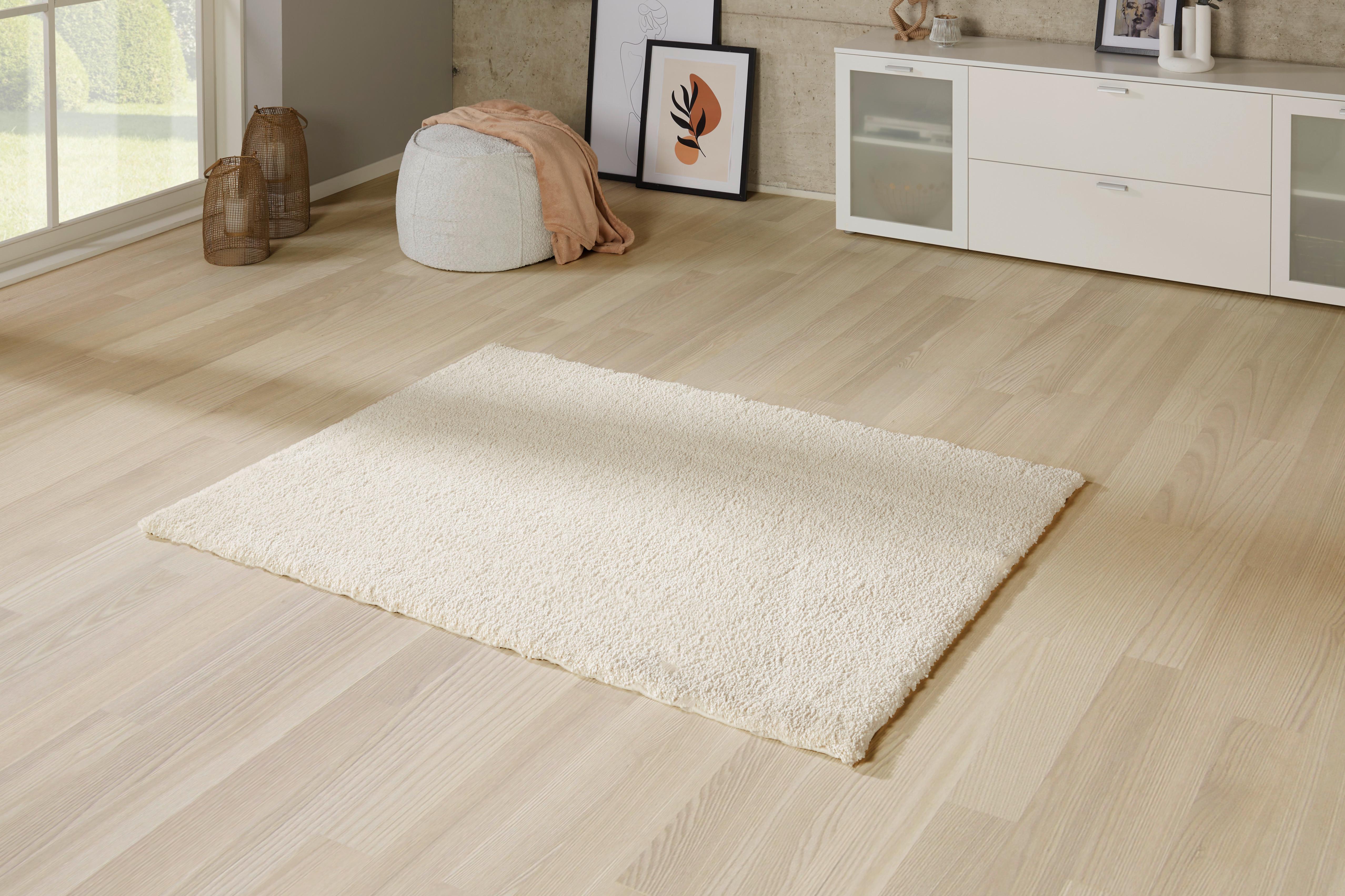 Hochflorteppich Kira 1 - Champagner, MODERN, Textil (200/290cm) - Luca Bessoni