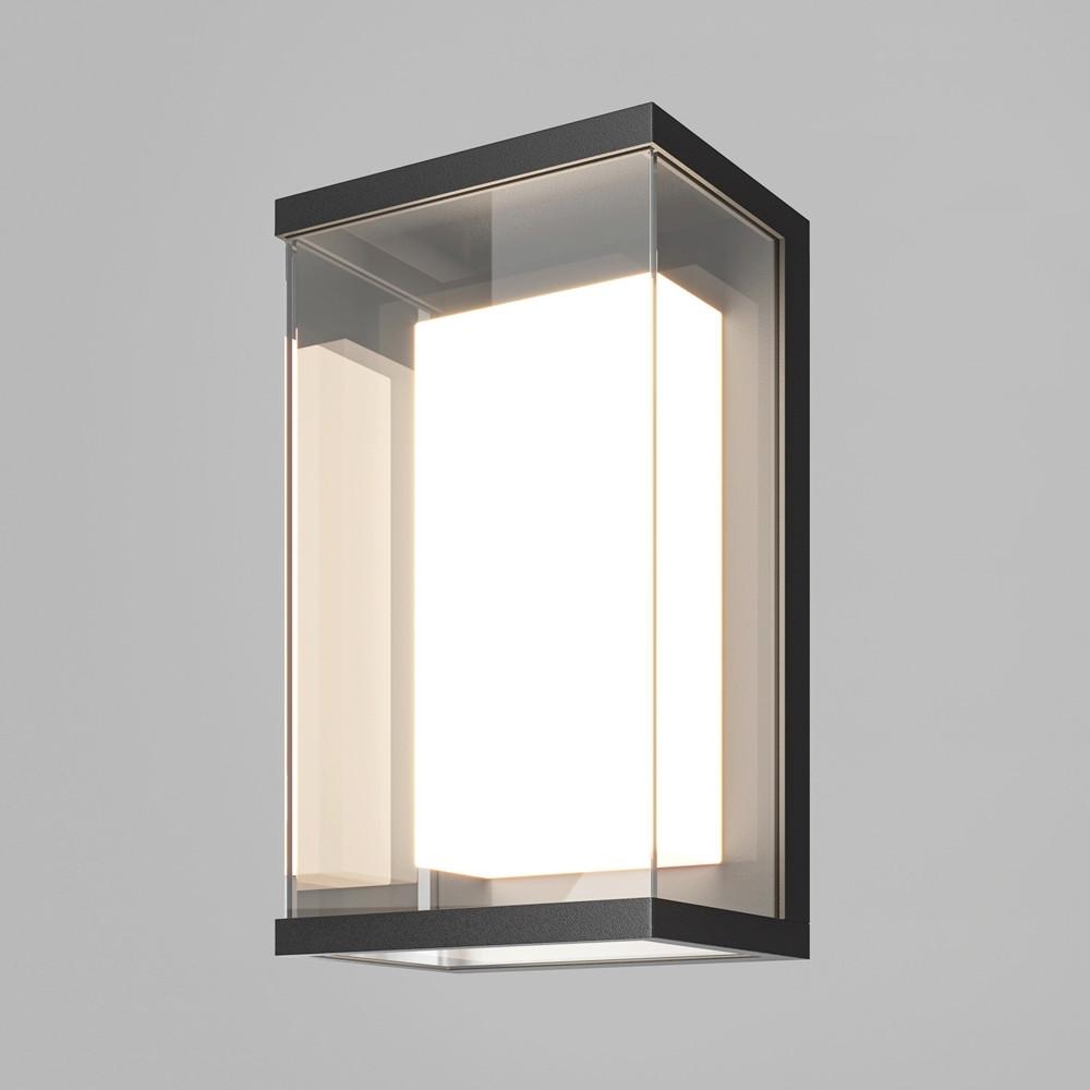 AUSSENWANDLEUCHTE BAKER STREET - Schwarz, MODERN, Metall (15,2/11,5/26,5cm) - MAYTONI