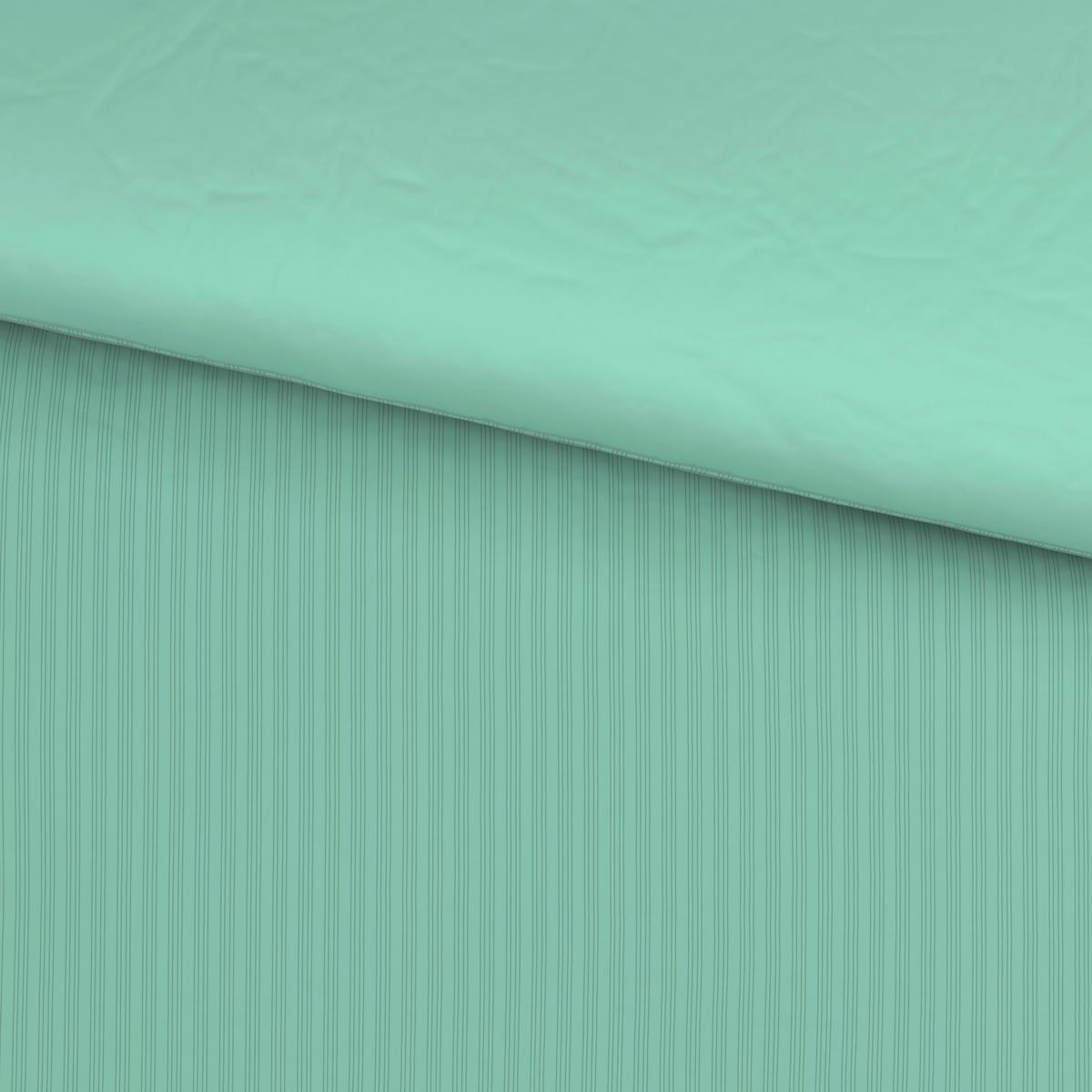 POSTEĽNÁ BIELIZEŇ CRINKLE - mätovozelená, textil (140/200cm) - Mömax