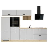 KÜCHENLEERBLOCK IP1200 - Eichefarben/Weiß, Design, Holzwerkstoff (300cm) - Impuls