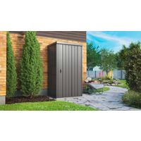 Gerätehaus 98x189x81 cm - Anthrazit, Basics, Metall (98/189/81cm)