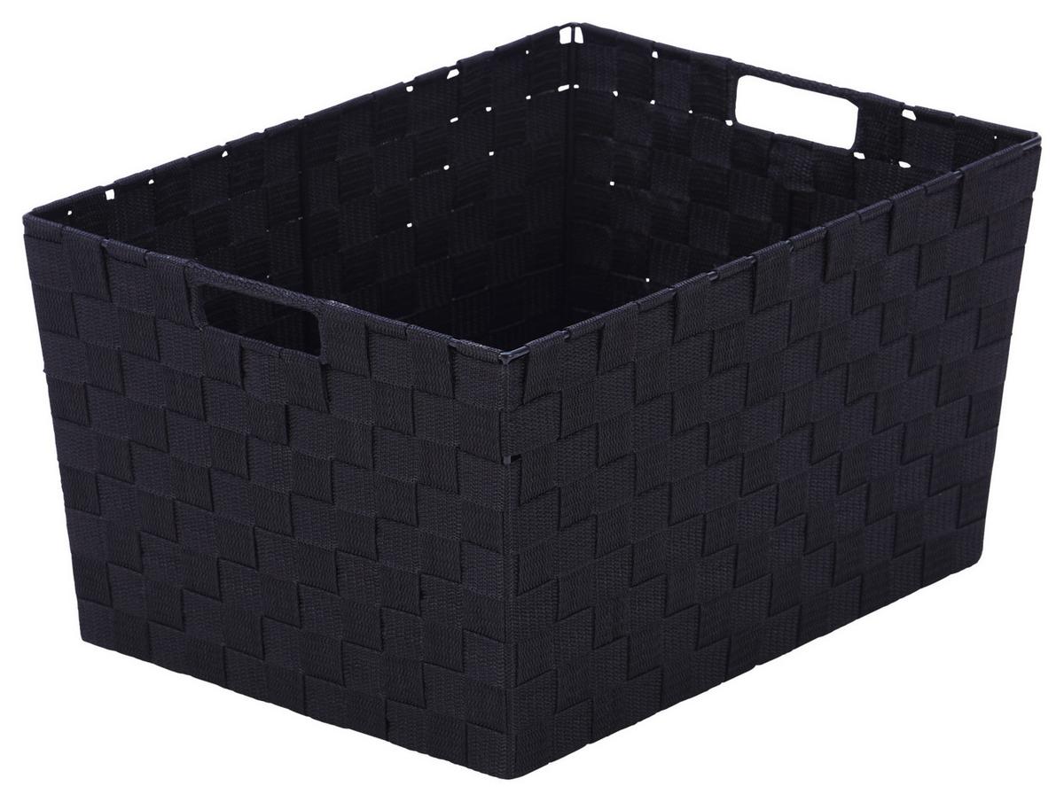 Polckosár Carolyn - fekete, Basics, műanyag (44/23/32cm) - Ondega