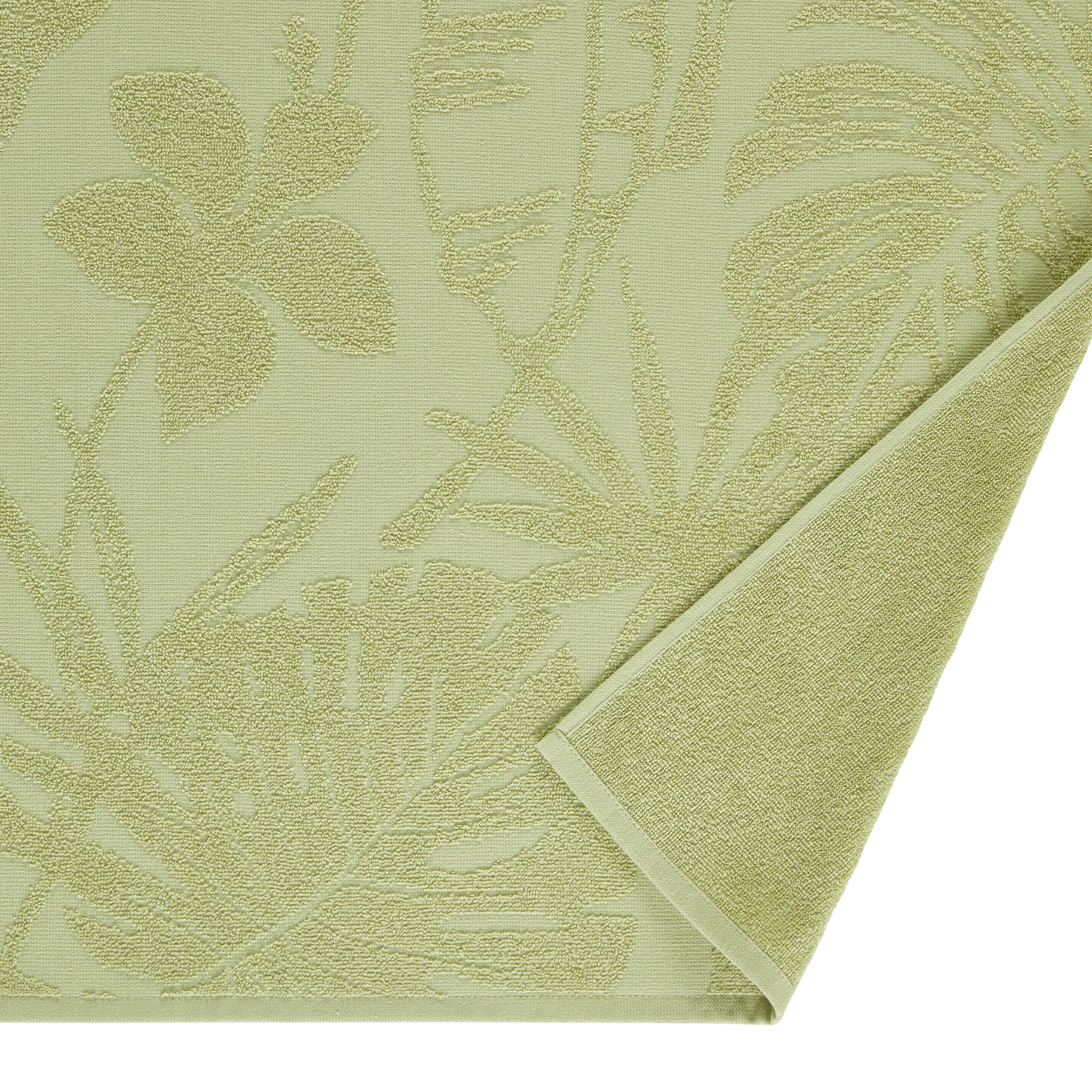 OSUŠKA NA PLÁŽ NELLY - šalvějově zelená, textil (90/180cm) - Mömax