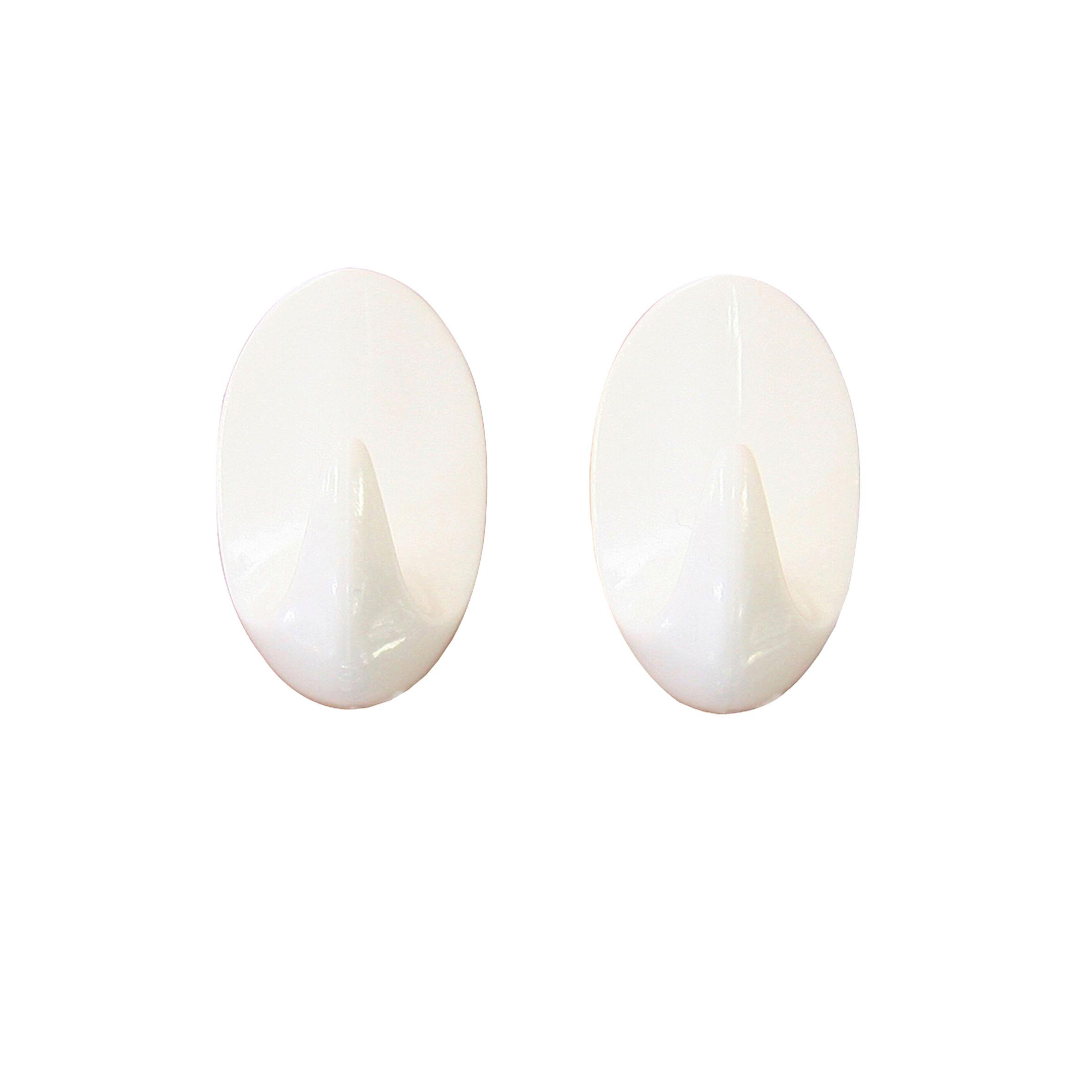 Věšák 202120 - bílá, Konvenční, plast (5,5cm)