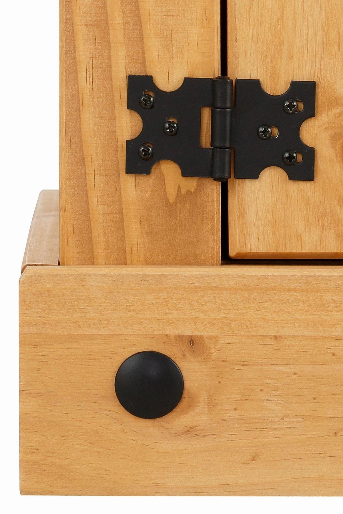 Lowboard Mexico Naturfarben B: 160cm - Naturfarben, Design, Holz (160/45/45cm) - MID.YOU