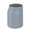 POHÁR NA ZUBNÉ KEFKY Hug, 8/11/7,1cm, sivá - sivá, Modern, plast (8/11/7,1cm) - Premium Living