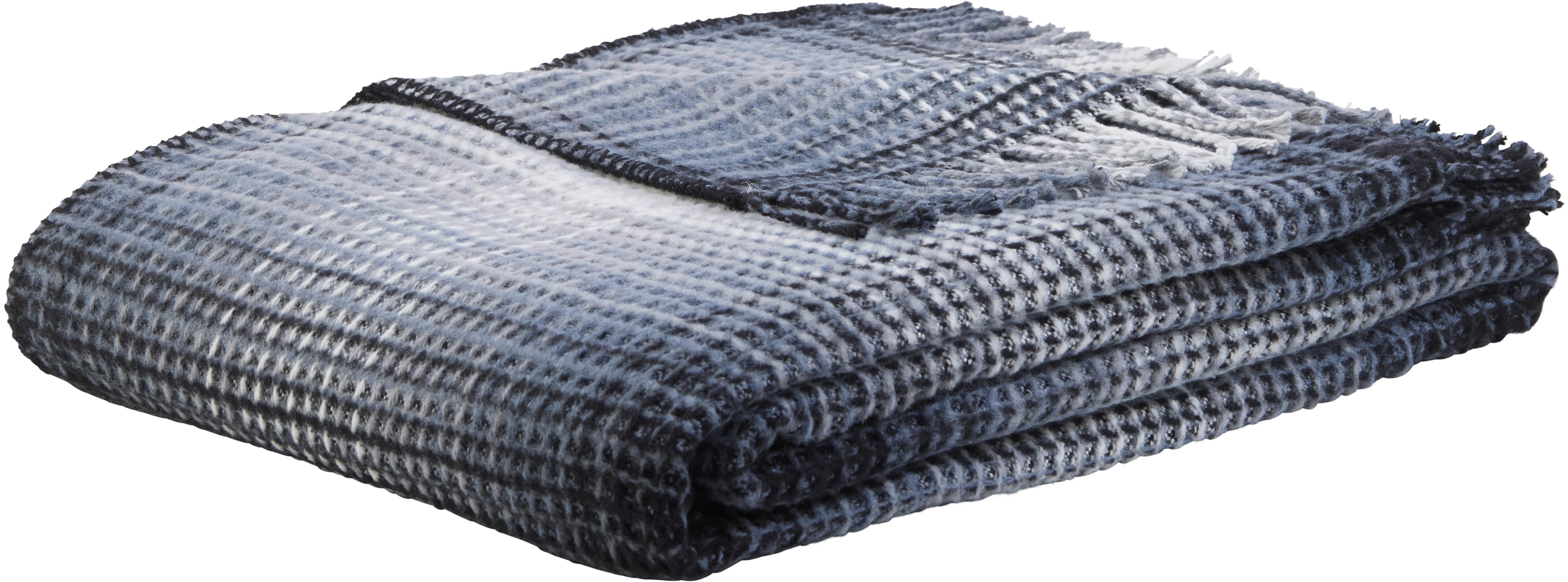 Deka Pierre, 150/200cm - čierna/béžová, Moderný, textil (150/200cm) - Modern Living