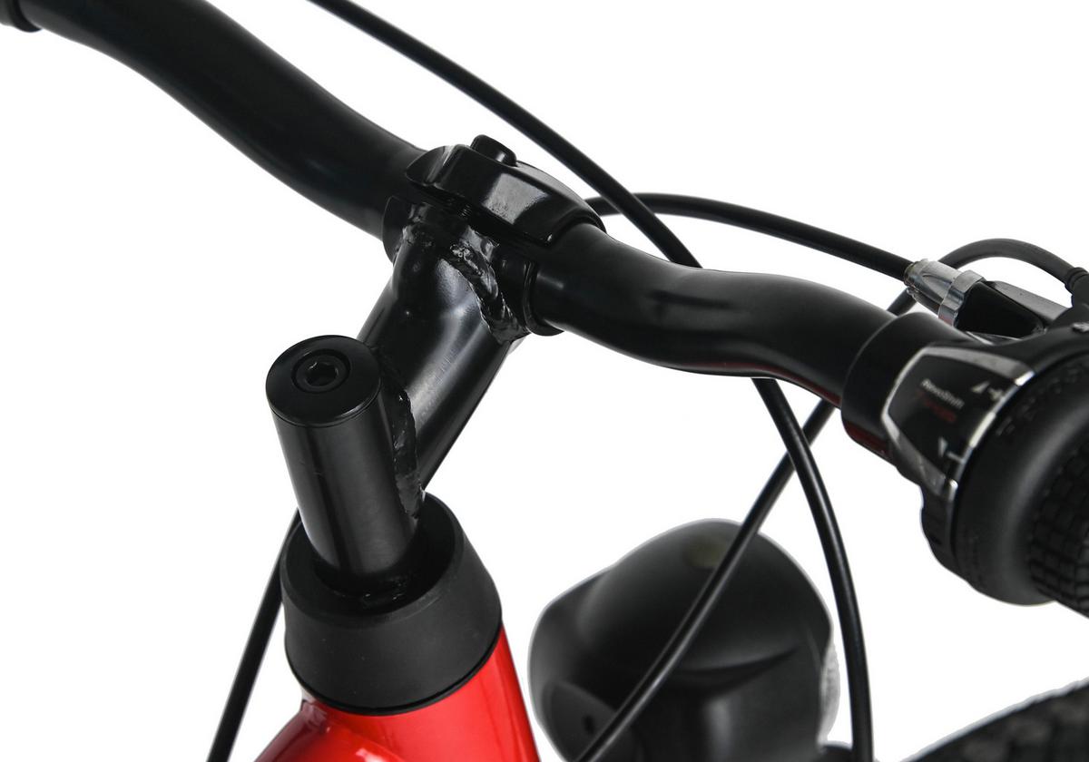 Dacapo Kinderfahrrad Bobby Rot - Rot, Basics, Metall (25/140cm)