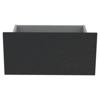 ZÁSUVKA UNIT-ELEMENTS - tmavě šedá, Moderní, kompozitní dřevo (45,3/21,9/36,6cm) - Ondega