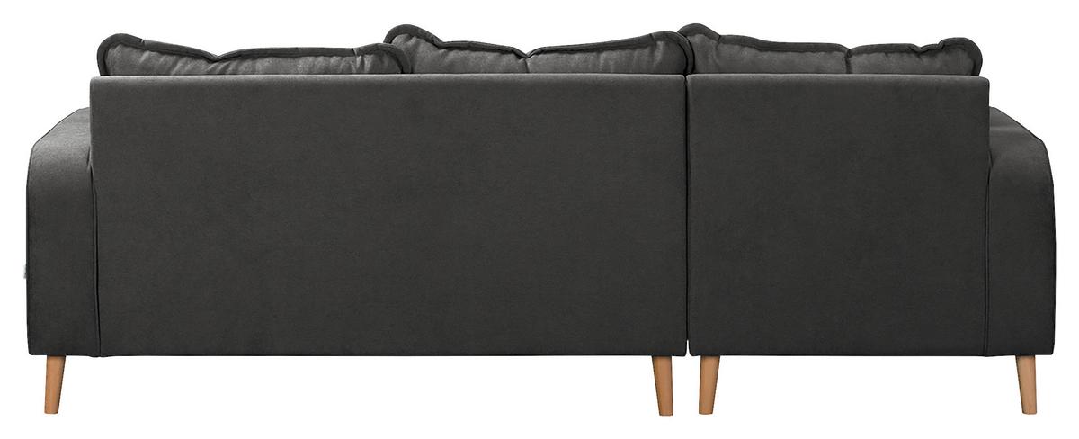 Ecksofa Beata Beige S: 150x230 cm - Wengefarben/Beige, Design, Textil (150/230cm) - Livetastic