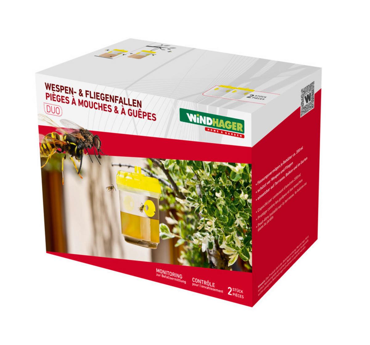 Wespenfalle 03115 Gelb/ Transparent - Transparent/Gelb, Basics, Kunststoff (9/13/9cm)