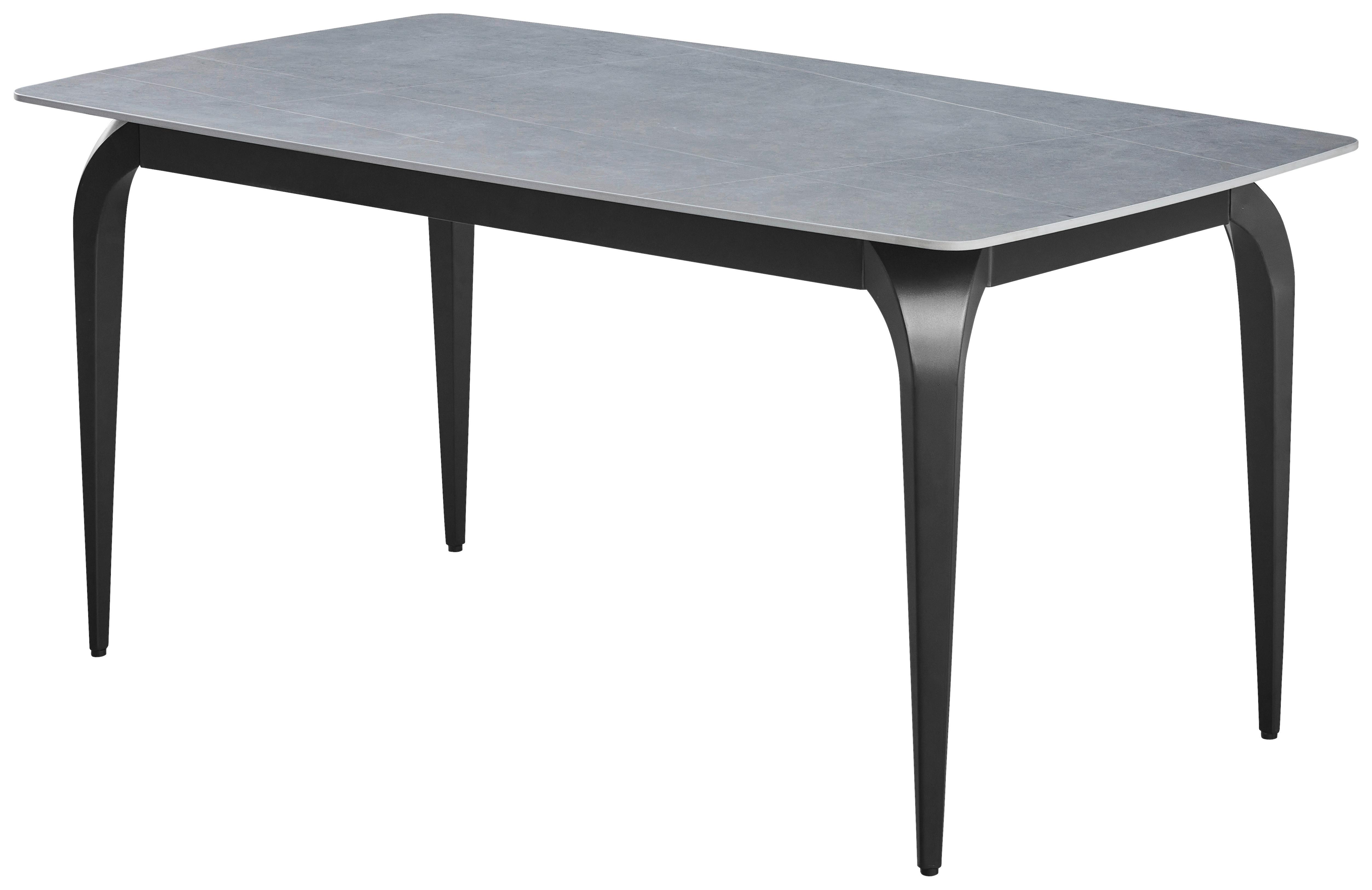 Esstisch Ibiza 160 Keramik grau, B: 160cm