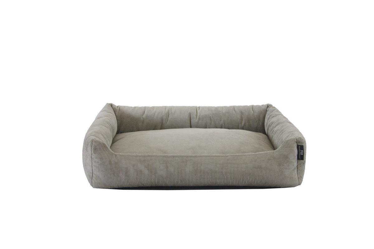 Hundebett Milow Grau L: 70 Cm - Grau, KONVENTIONELL, Textil (70/49/15cm)