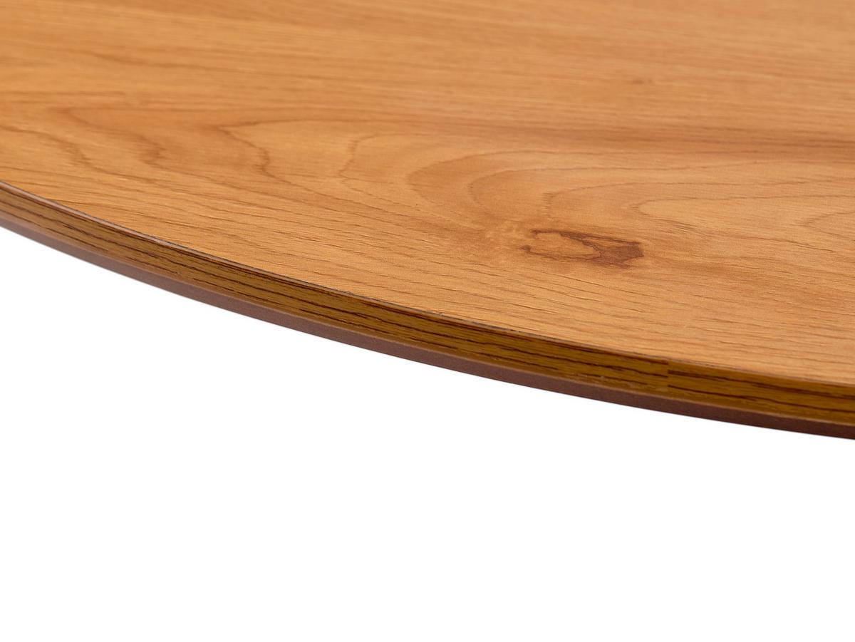 Esstisch Cesura Eichefarben, L: 100 cm - Eichefarben/Schwarz, MODERN, Holzwerkstoff/Metall (100/100/75cm) - Livetastic