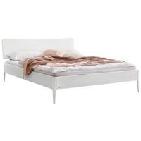 Bett Spezia, Weiß Lf: 140x200 Cm - Weiß, KONVENTIONELL, Holzwerkstoff (140/200cm) - Hasena