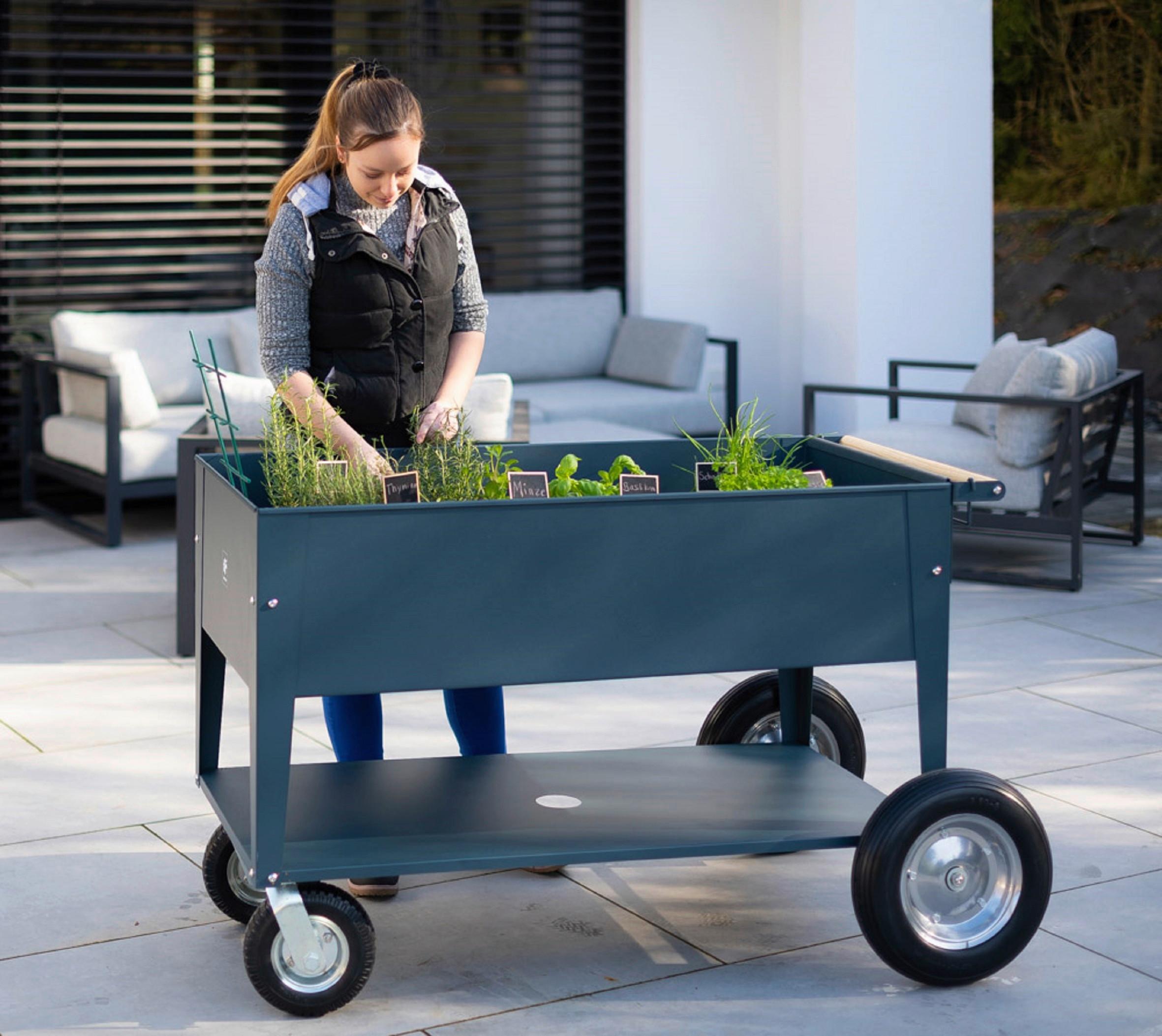 Hochbeet  KRÄUTERFABRIK SWIVEL in Anthrazit