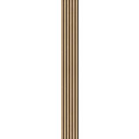 Akustikpaneel Eiche Hellbraun - Hellbraun, KONVENTIONELL, Holz/Holzwerkstoff (250/30/0.61cm) - Novel