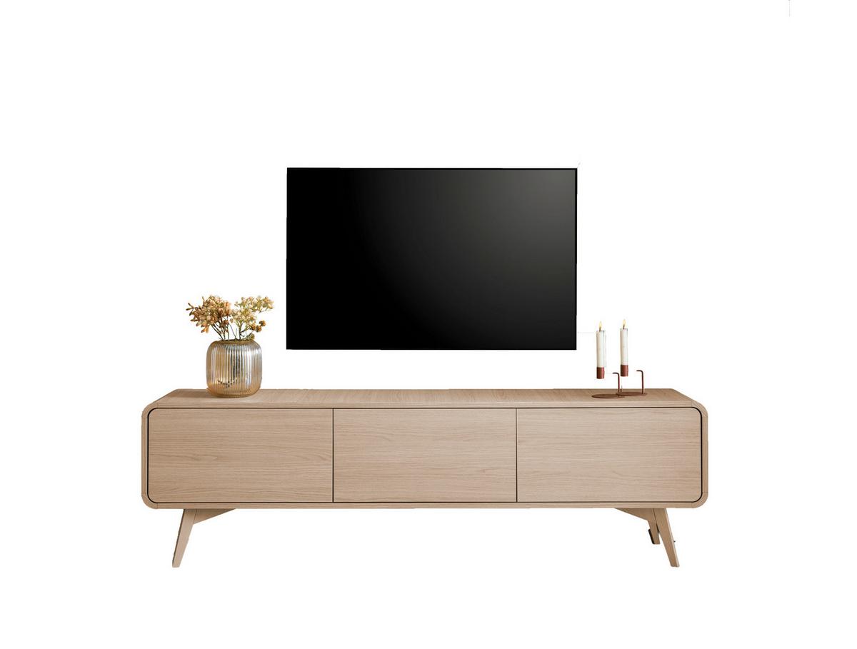 Lowboard Torsby Eichefarben B: 180 Cm - Eichefarben, Design, Holzwerkstoff (180/53/39cm) - Livetastic