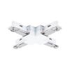 Schinensystem-Verbinder 95648 Urail X-Verbinder Sw - Perlmutt/Weiß, Basics, Metall (10,4/1,8/10,4cm) - Paulmann