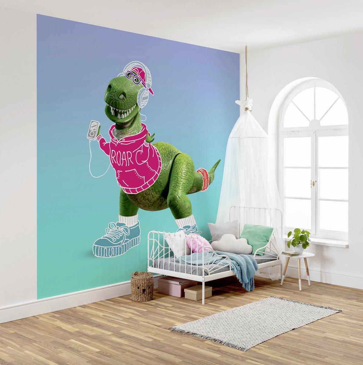 Fototapete Toy Story Roar - Multicolor, Trend, Papier (300/280cm)