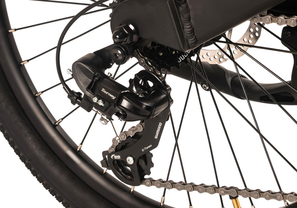 E-bike Für Kinder Schwarz - Schwarz, LIFESTYLE, Metall (180/70/100cm)