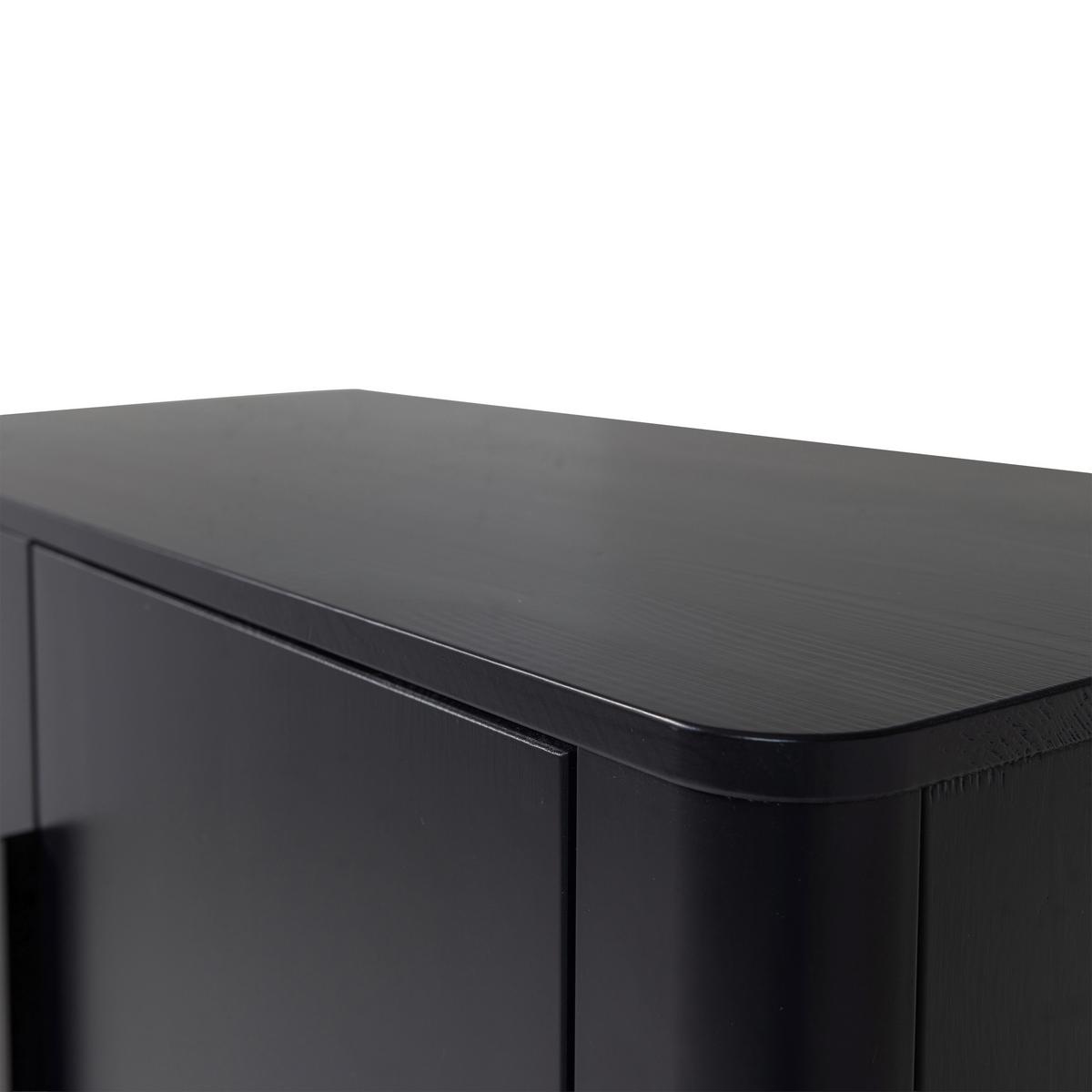 Schuhschrank Gunnar Schwarz B: 85 Cm - Schwarz, Design, Holz (85/135/39cm) - Livetastic