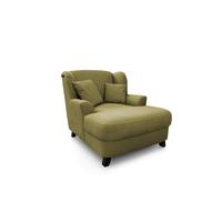 XXXL-Sessel Asado dunkelgrün teilmassiv, B: 109 cm - Dunkelgrün/Dunkelbraun, MODERN, Holzwerkstoff/Textil (109/104/145cm) - Sit & More