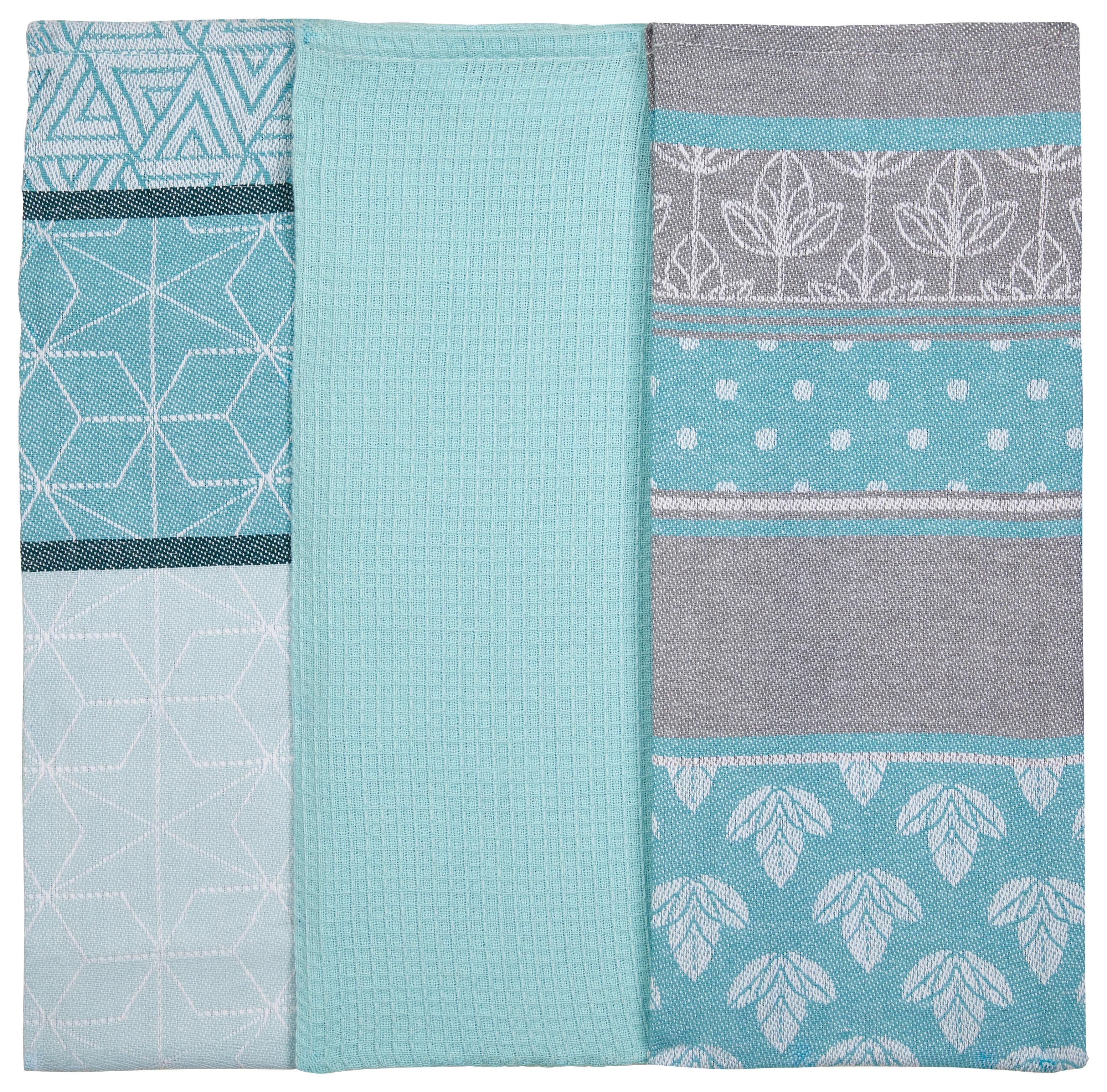 Konyharuha Szett Emilia Kb. 40/60cm - türkiz, Modern, textil (40/60cm) - Luca Bessoni