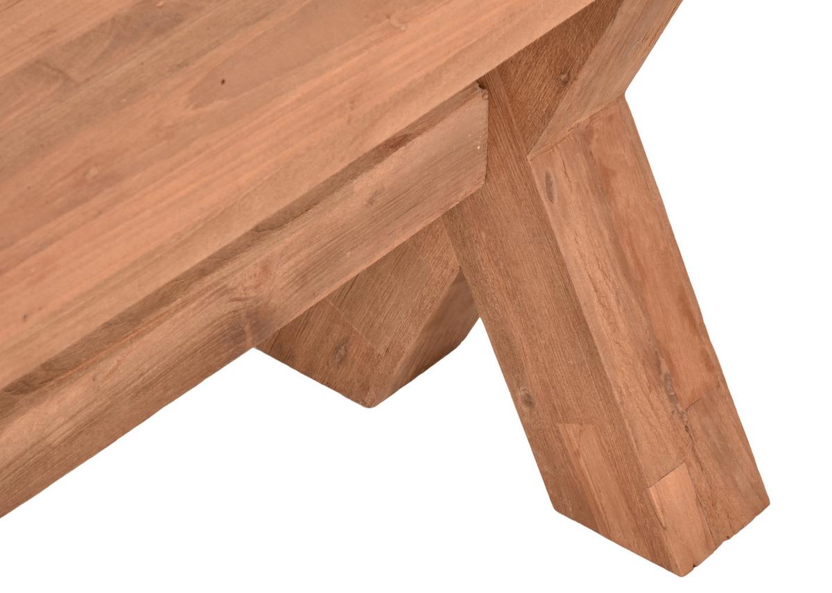 Gartenbank Kisar - Braun, Basics, Holz (35/48/200cm) - Gardenson