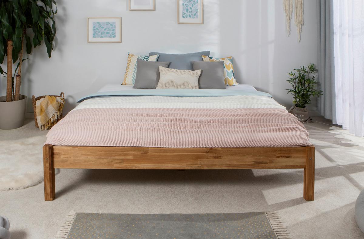 Futonbett Dora - Naturfarben, MODERN, Holz (180/200cm) - MID.YOU