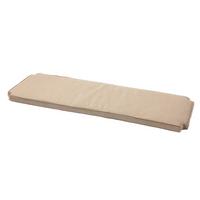 Bankauflage Rosenborg 150x5x58 cm - Sandfarben, Natur, Kunststoff (150/5/58cm) - Gardenson