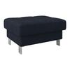 Hocker Savona - Dunkelblau, MODERN, Textil (90/44/73cm) - Ondega
