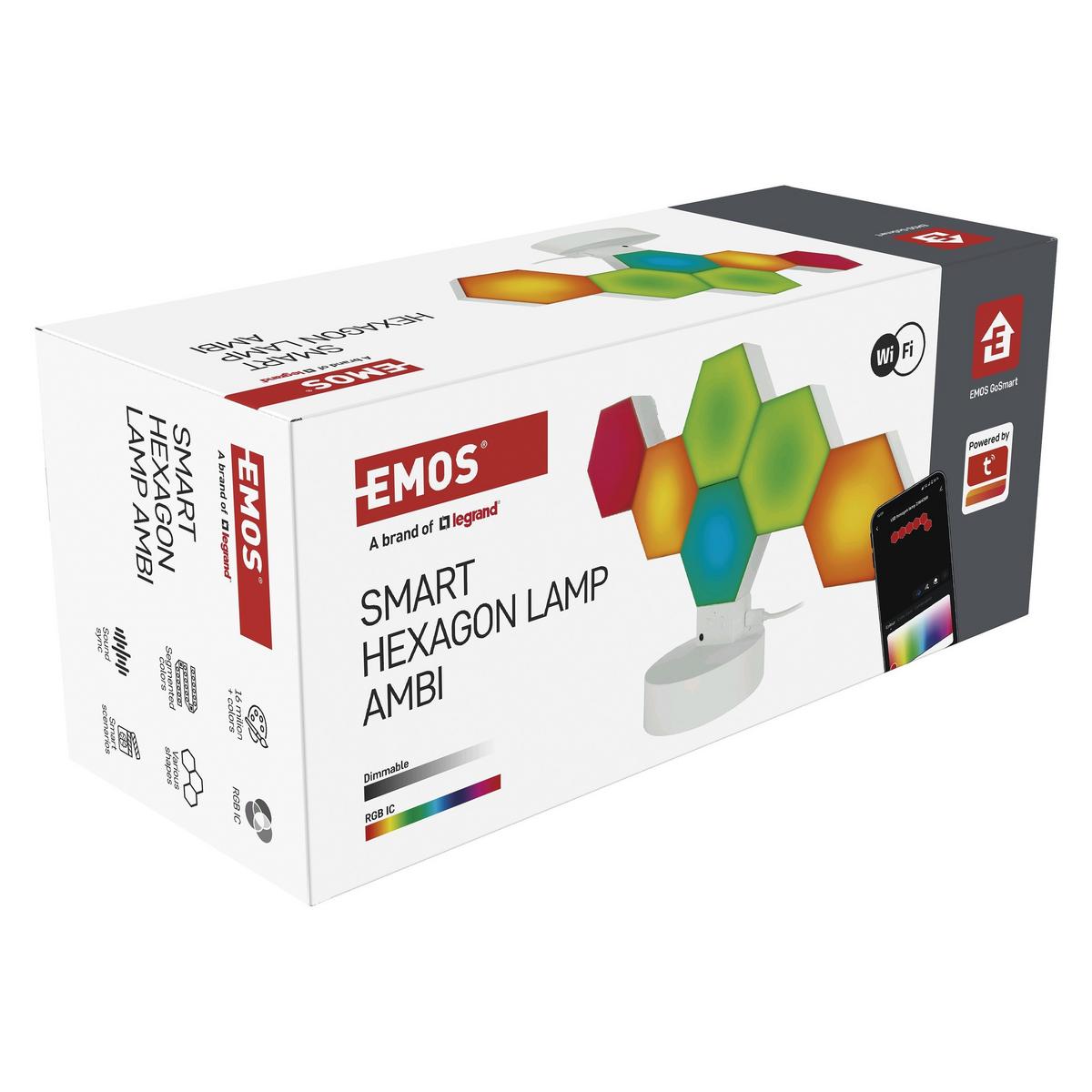 Led Asztali Lámpa Gosmart Hexagon - Basics