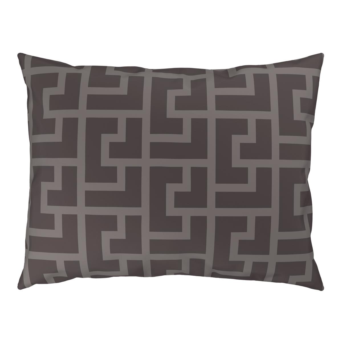 POVLEČENÍ MÄANDER XXL - šedavě hnědá, Romantický / Rustikální, textil (200/220cm) - Mömax