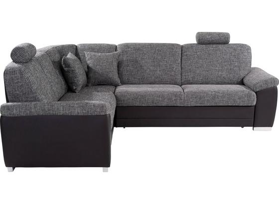 Sedacia Súprava Sava - čierna/sivá, Konvenčný, umelá hmota/drevo (212/262cm) Sedacia Súprava Sava - čierna/sivá, Konvenčný, umelá hmota/drevo (212/262cm)