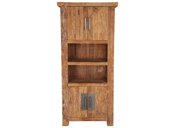 Schrank Coruna B: 90 cm Teakholz - Naturfarben, Basics, Holz (90/200/40cm) Schrank Coruna B: 90 cm Teakholz - Naturfarben, Basics, Holz (90/200/40cm)