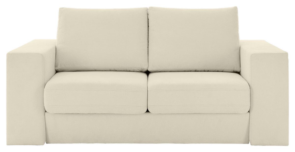 Viersitzer-Sofa Looks V-1 - Eichefarben/Creme, Design, Textil (252/96/107cm) - LOOKS by W.Joop