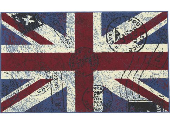 Webteppich Great Britain 100x160 cm - Blau/Rot, KONVENTIONELL, Textil (100/160cm) Webteppich Great Britain 100x160 cm - Blau/Rot, KONVENTIONELL, Textil (100/160cm)