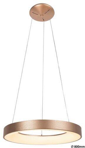 ZÁVESNÉ SVIETIDLO CARMELLA - zlatá, Design, plast (80/120cm) - Rabalux