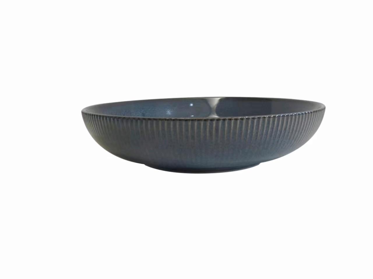 Suppenteller Danica - Dunkelblau, ROMANTIK / LANDHAUS, Keramik (20/5cm) - James Wood