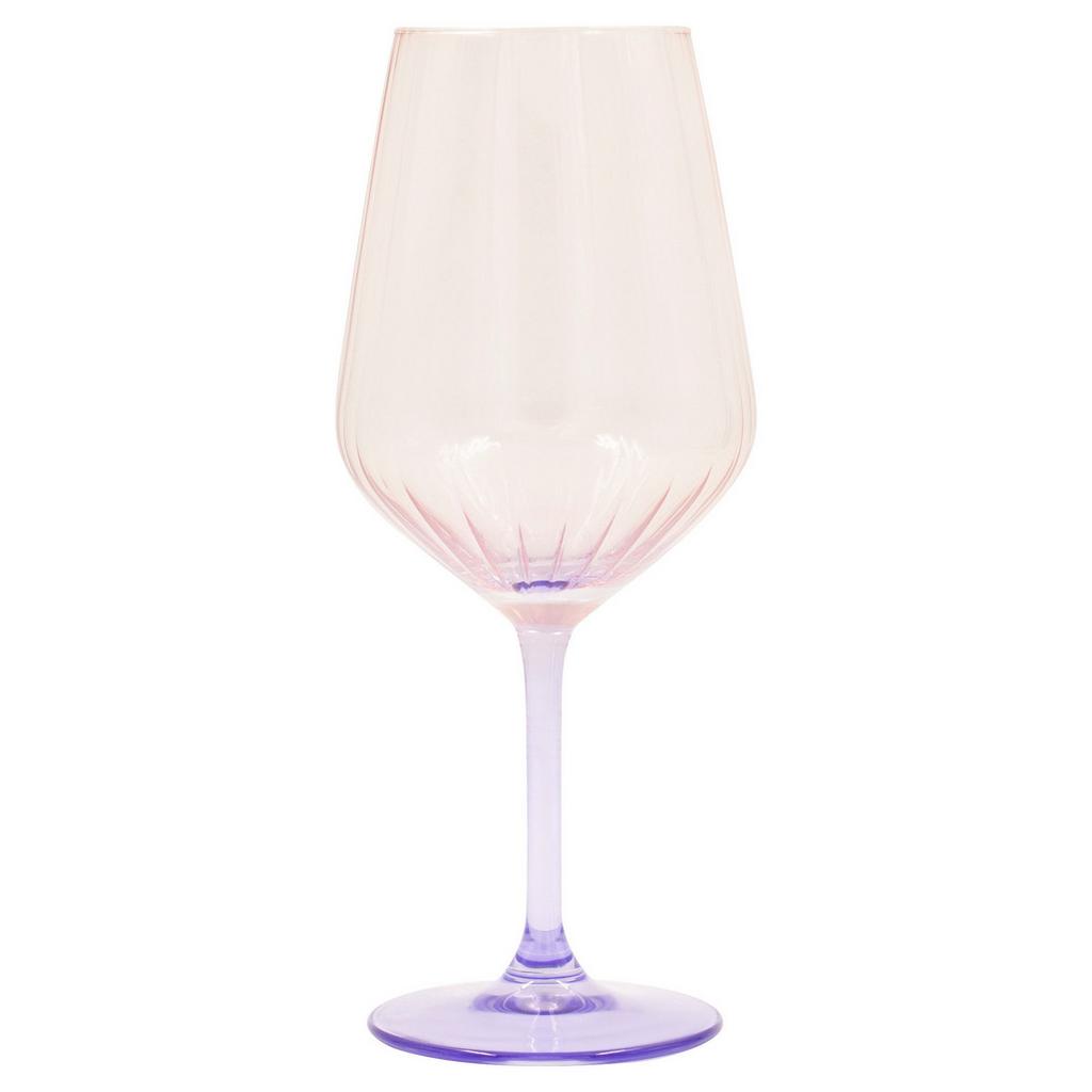 Weinglas Rosa/Violett Tessa 4er Set, ca. 520 ml