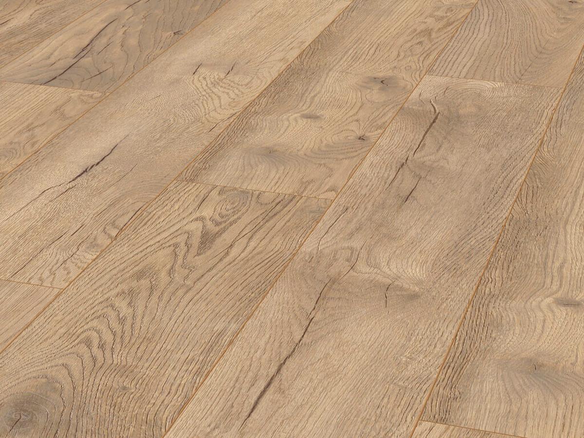 Vinylboden Eichefarben, Echtholz - Eichefarben, Natur, Holz (24/13/0,8cm) - Jangal