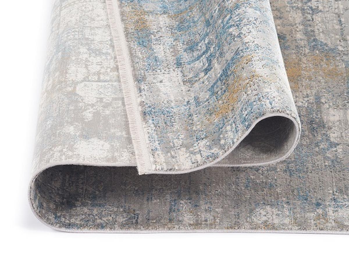 Webteppich Blau/Grau Sinfonia 240x340 cm - Blau/Grau, Design, Textil (240/340cm) - Musterring