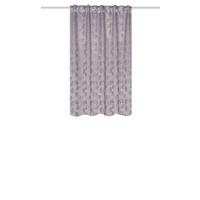Fertigvorhang Gingko - Grau, Trend, Textil (135/145cm)