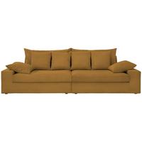 4-Sitzer-Sofa Avellino Goldfarben - Goldfarben/Schwarz, MODERN, Textil (308/80/140cm) - Livetastic